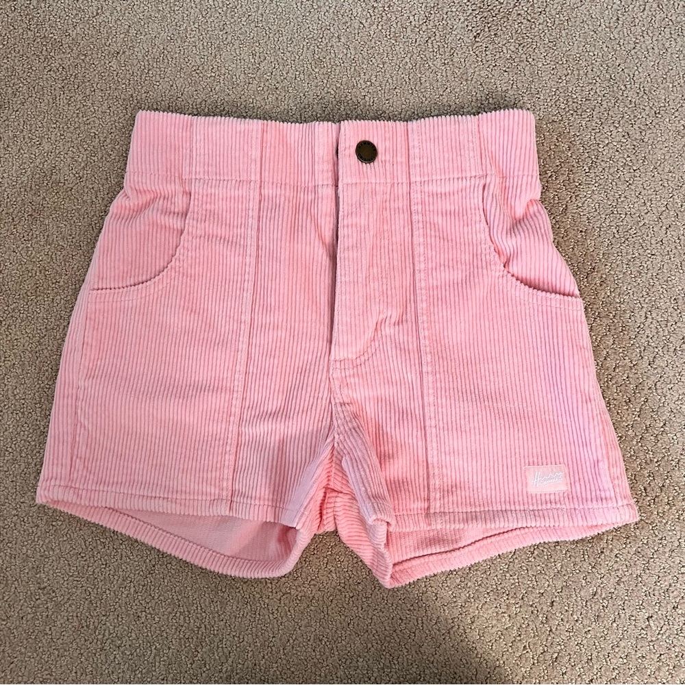 Hammies Pink Corduroy Women Shorts xs